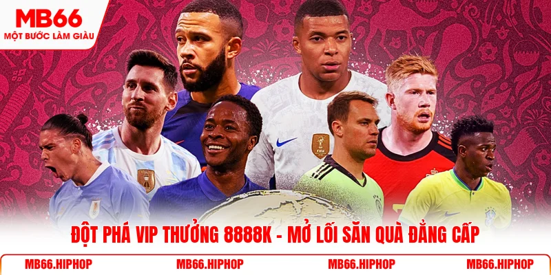 Đột phá VIP thưởng 8888K