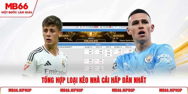 Tổng hợp loại kèo nhà cái hấp dẫn nhất